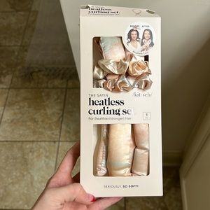 Kitsch satin heatless curling set